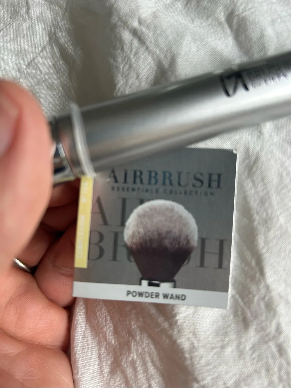 New With Tags- Powder Wand & Soft Focus Blush Brush Set - Silver, by IT for Ulta